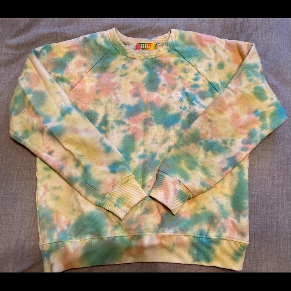 Big Bud Press Easter Egg Pastel Tie-Dye Sweatshirt